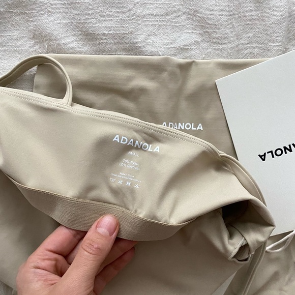 ADANOLA safari beige SET short and top tank - Picture 8 of 14